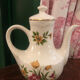 Old teapot Gien flowered