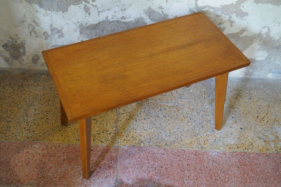 Coffee table 1950 with compass feet