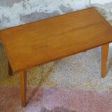 Coffee table 1950 with compass feet