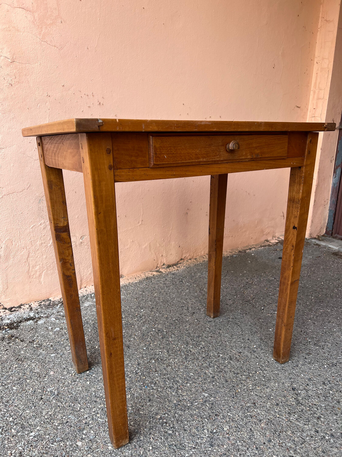Small wooden table