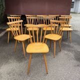 12 Scandinavian-style bistro chairs