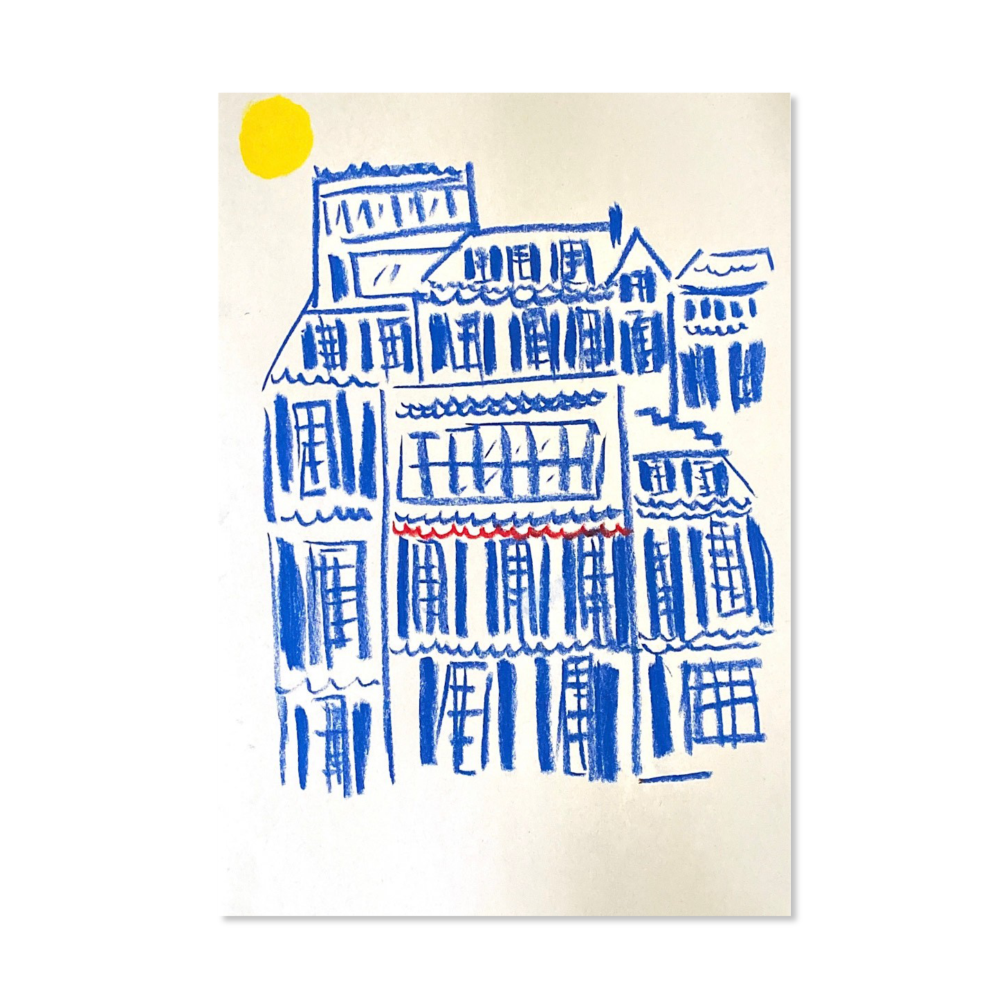 Illustration "Cohabiting" - A4