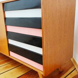 Sideboard designed by J. Jiroutek U 460, Czechoslovakia, 1960s
