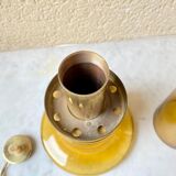 Oil lamp blown glass Hans Agne Jakobsson edition Markaryd Sweden 50s/60s