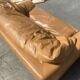 Steiner Paris 2 Seater Sofa Leather Camel Brown