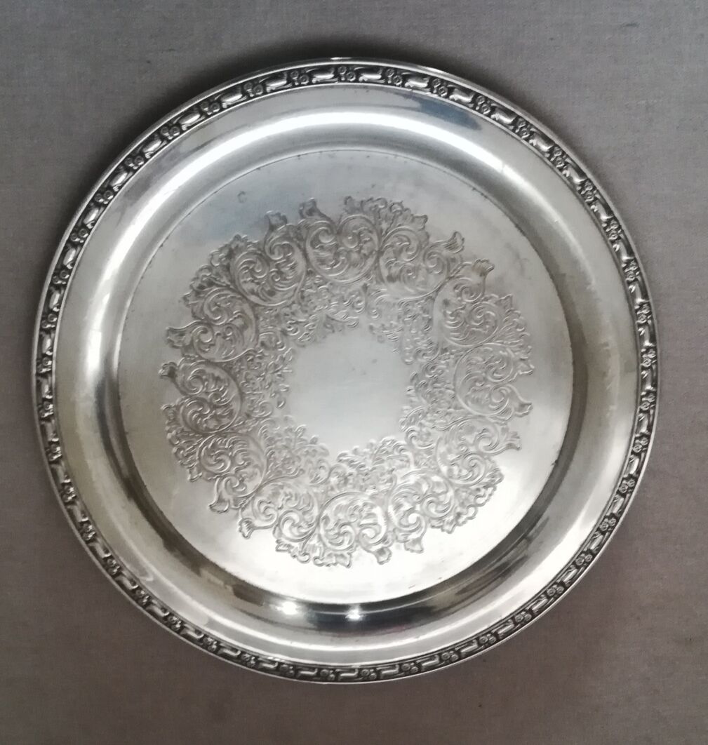 Oneida silverware goldsmith tray. S