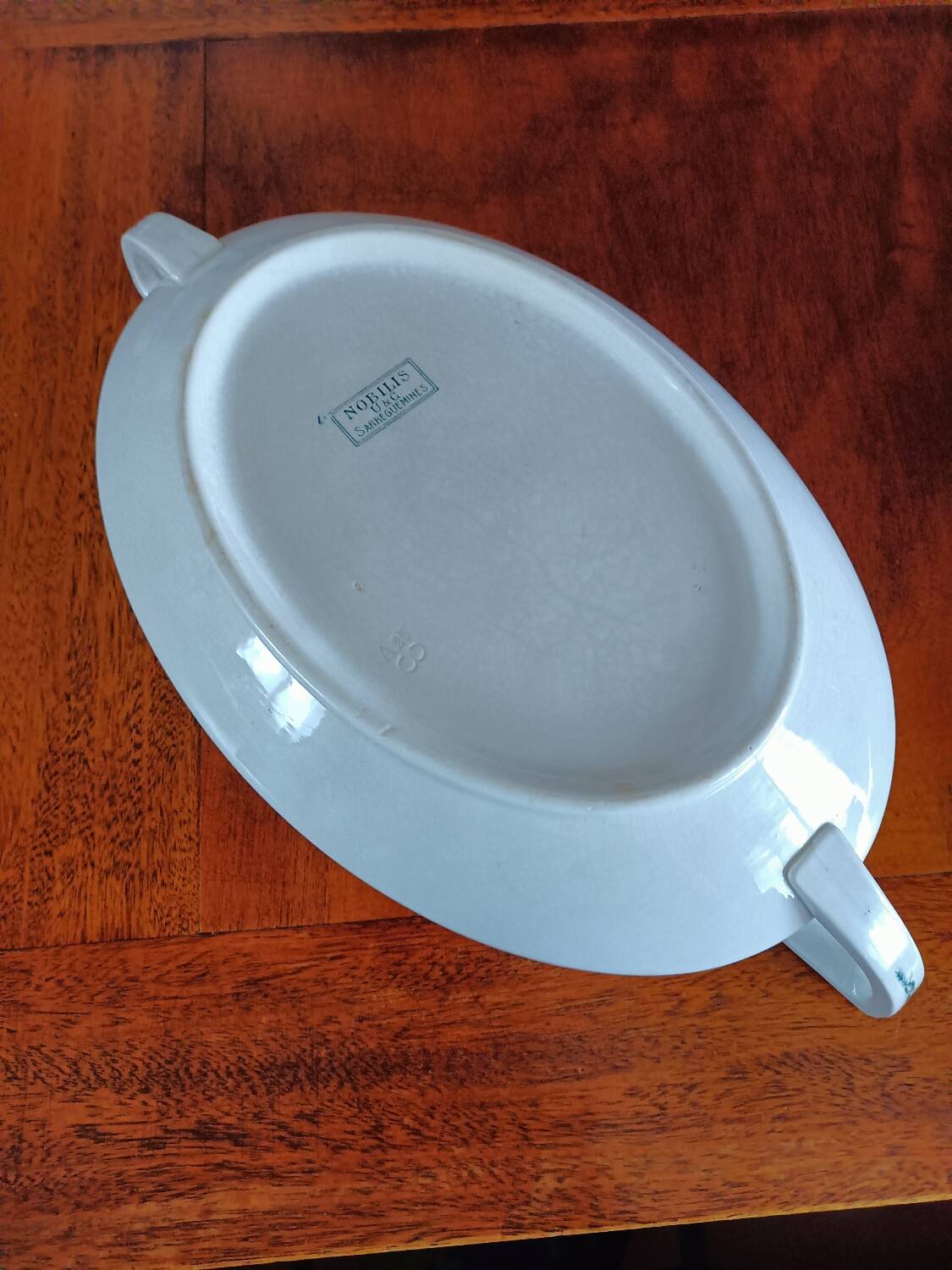 Nobilis tureen. Sarreguemines