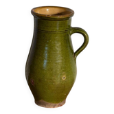 Old glazed ceramic jug – Central Europe, around 1930
