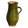 Old glazed ceramic jug – Central Europe, around 1930