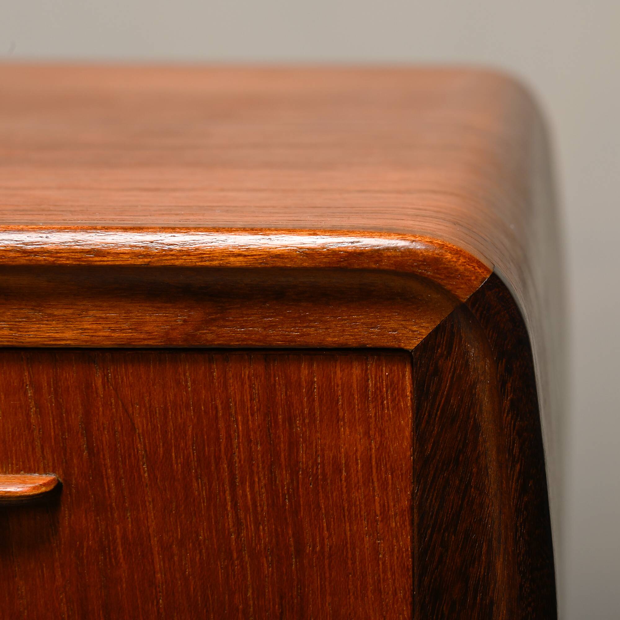 Pair of Scandinavian Modern Johannes Andersen Nightstands in teak, Denmark