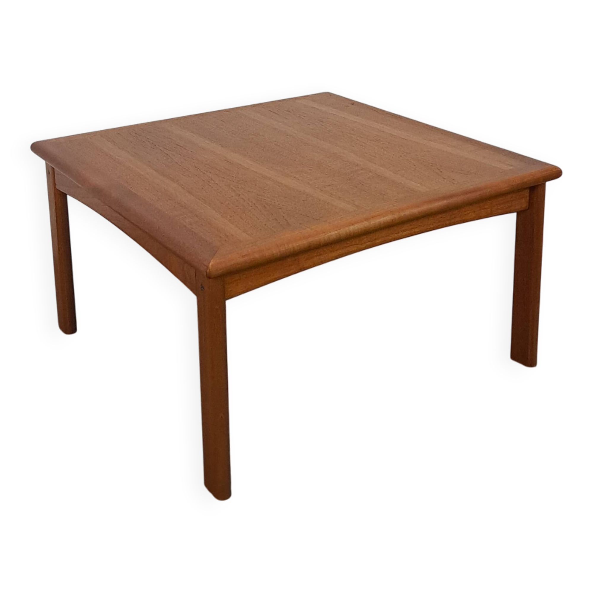 Table de salon en teck Deense vierkante Glostrup, nr, 4