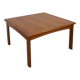 Table de salon en teck Deense vierkante Glostrup, nr, 4