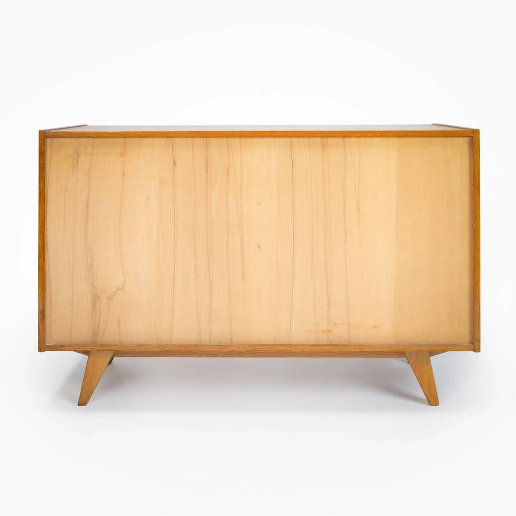 Original U-458 cabinet designed by Jiří Jiroutek in 1958 - Black & Yellow
