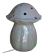 Iridescent ceramic night light for children, Italian.