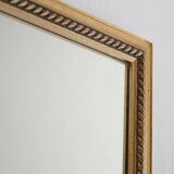 1970s Scandinavian gold lacquered mirror