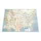 Vintage map USA 1970 America