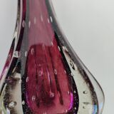 Murano glass vase, amethyst in colour, circa 1950.