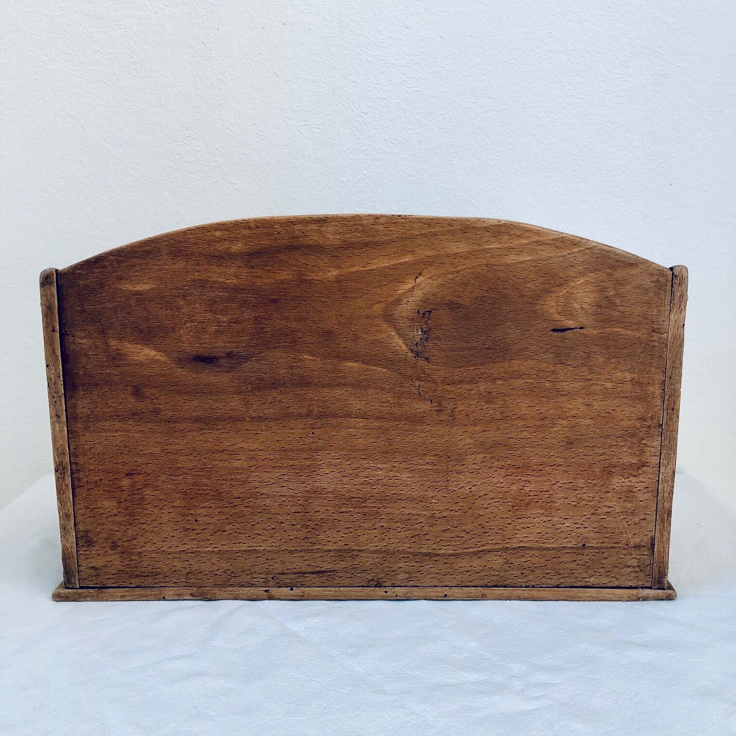 Old wooden mail door