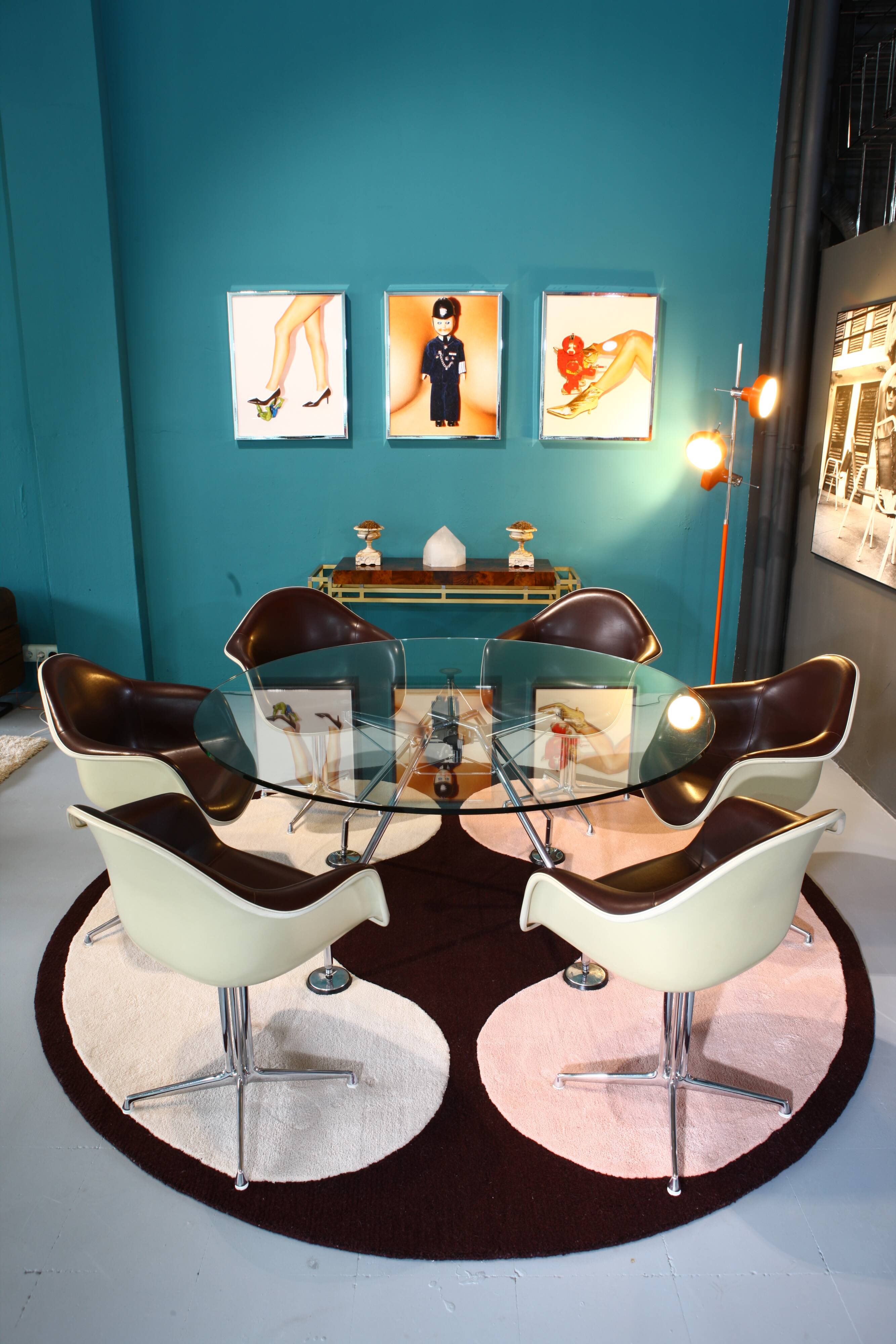 Nomos Dining Table by Norman Foster for Tecno, 1986