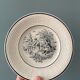 Lot de 12 petites assiettes Digoin Sarreguemines, « Les Mois »