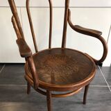 Vintage bentwood armchair, 1900s