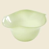 Green murano bowl