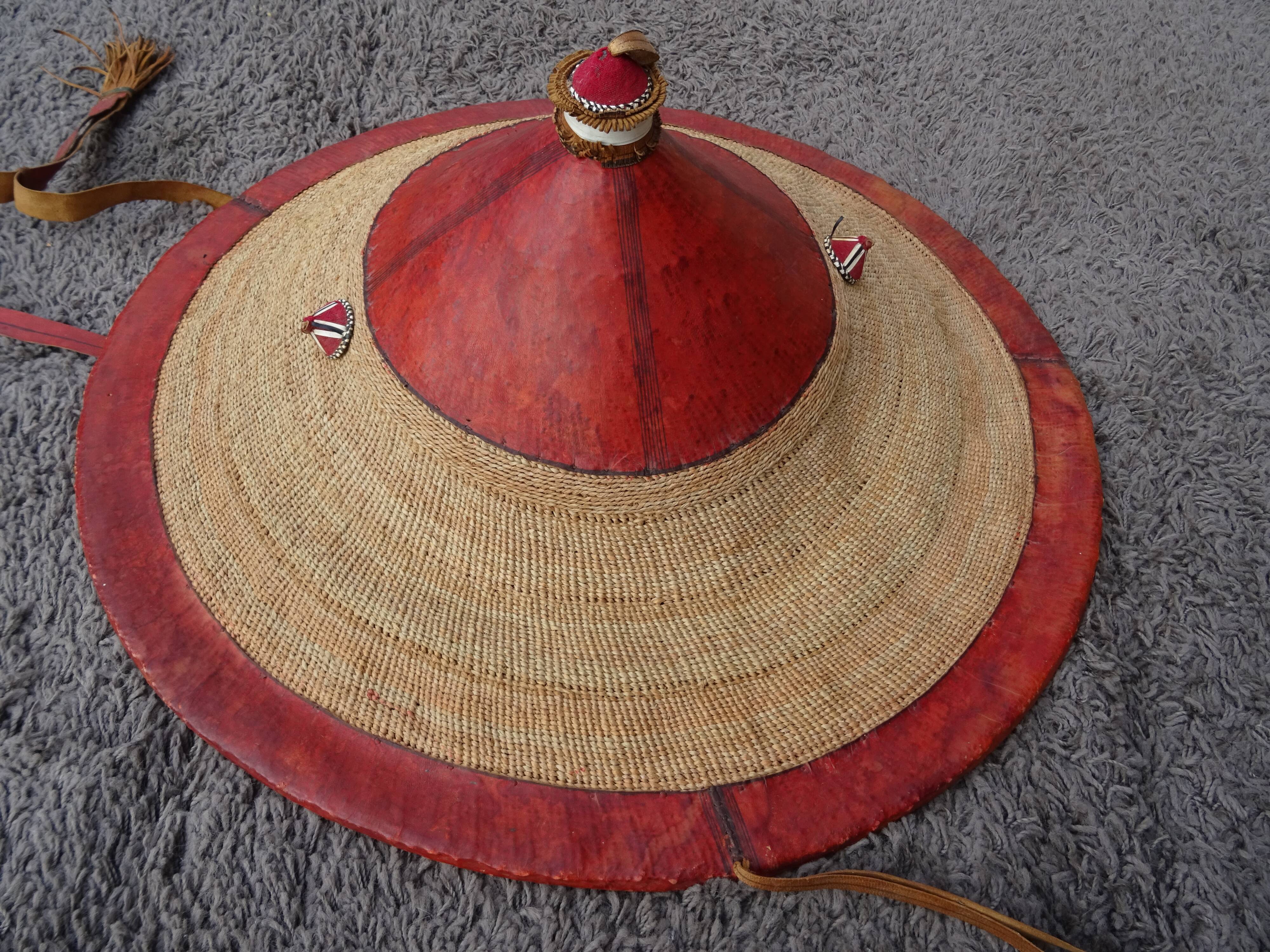 Fulani Peulh tribe headdress hat Africa