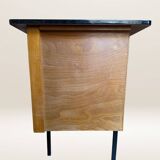 Metal and formica desk