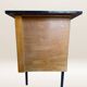 Bureau en métal, bois et formica