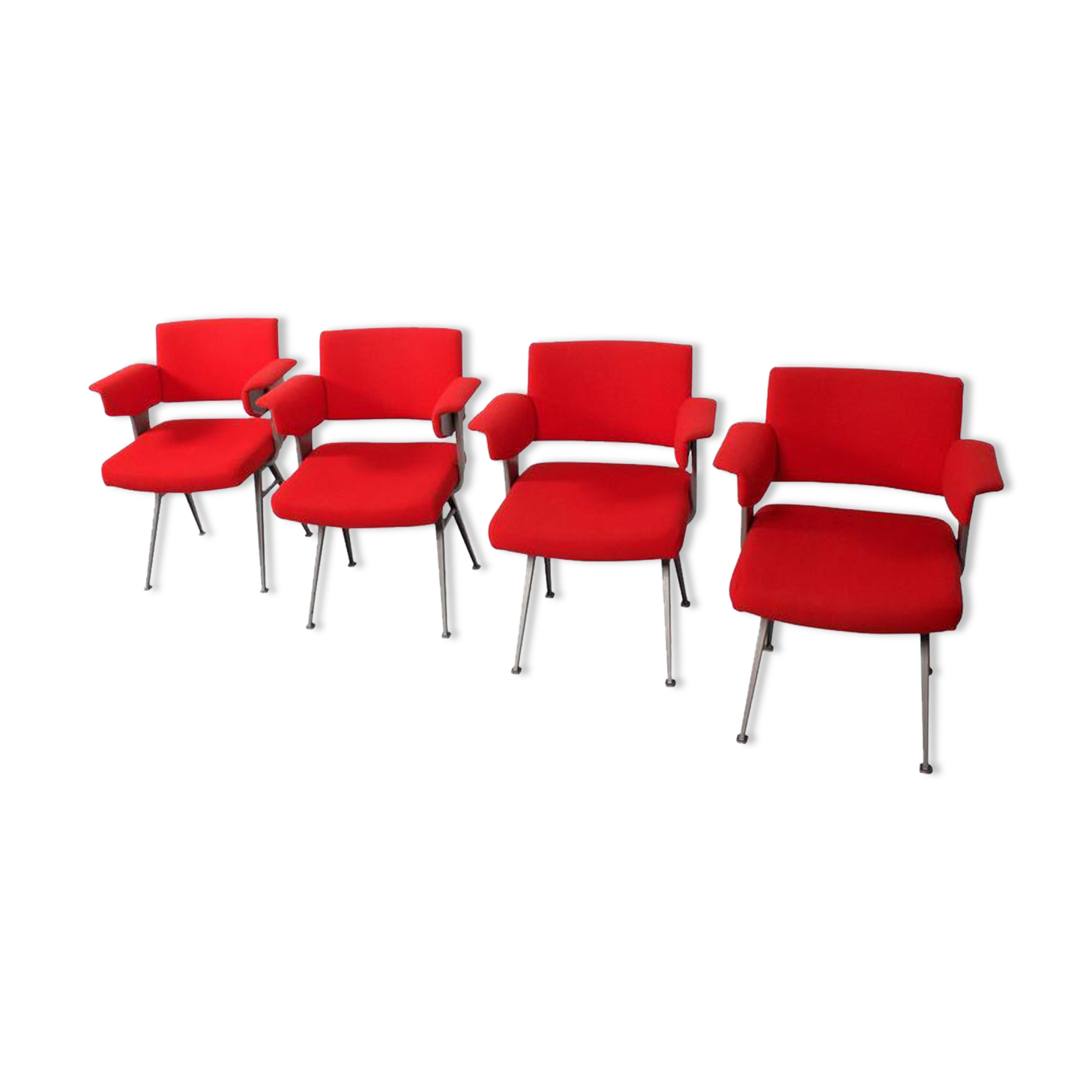 Set of 4 chairs Ahrend de Cirkel 'Resort' FRiso Kramer