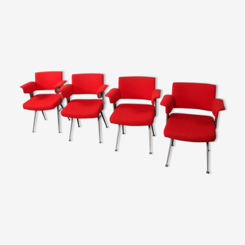 Ensemble de 4 chaises Ahrend de Cirkel 'Resort' Friso Kramer