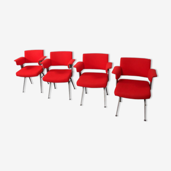 Set of 4 chairs Ahrend de Cirkel 'Resort' FRiso Kramer