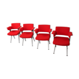 Set of 4 chairs Ahrend de Cirkel 'Resort' FRiso Kramer