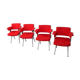 Ensemble de 4 chaises Ahrend de Cirkel 'Resort' Friso Kramer