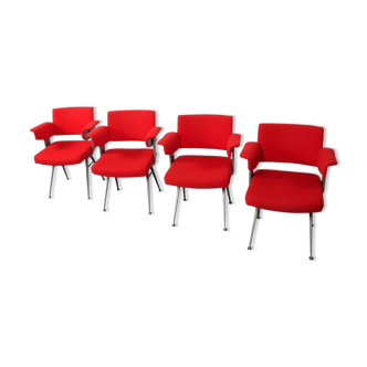 Ensemble de 4 chaises Ahrend de Cirkel 'Resort' Friso Kramer