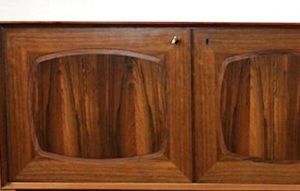 Enfilade scandinave vintage en palissandre