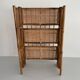 Folding bamboo shelf, 1960, Italy
