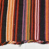 Multicolor Kilim Runner Rug, 100x299Cm