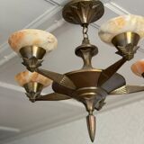 Antique ceiling Lamp Art Deco 1920s