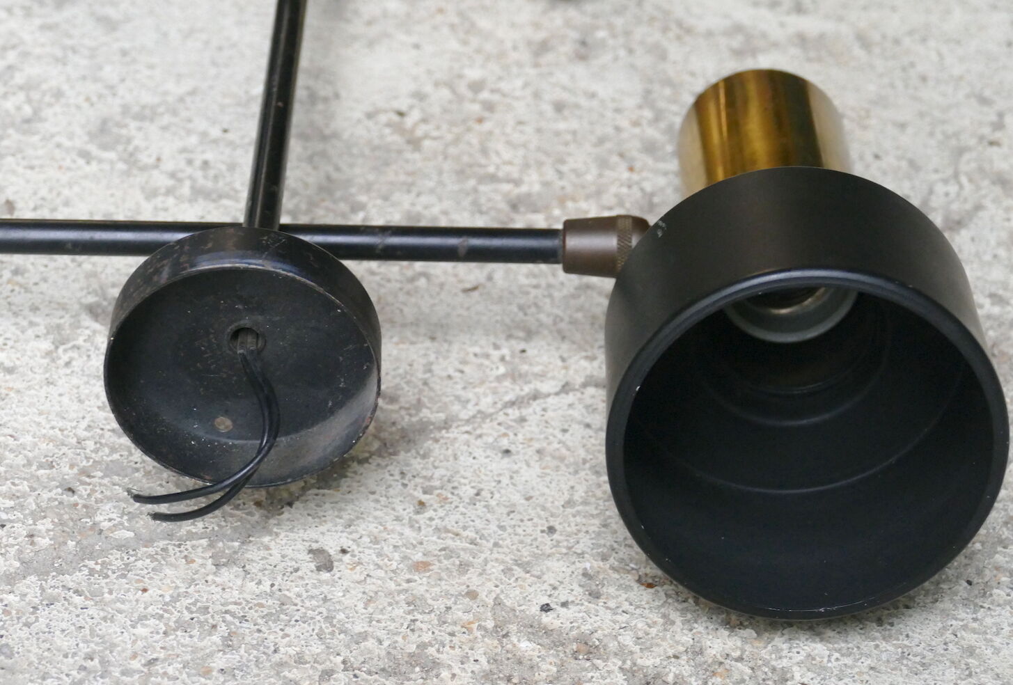 Lot of 5 René Jean Caillette sconces, Parscot edition 1950