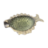 Brass ashtray shape fish