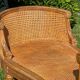 Banquette en Cannage Style Louis XVI