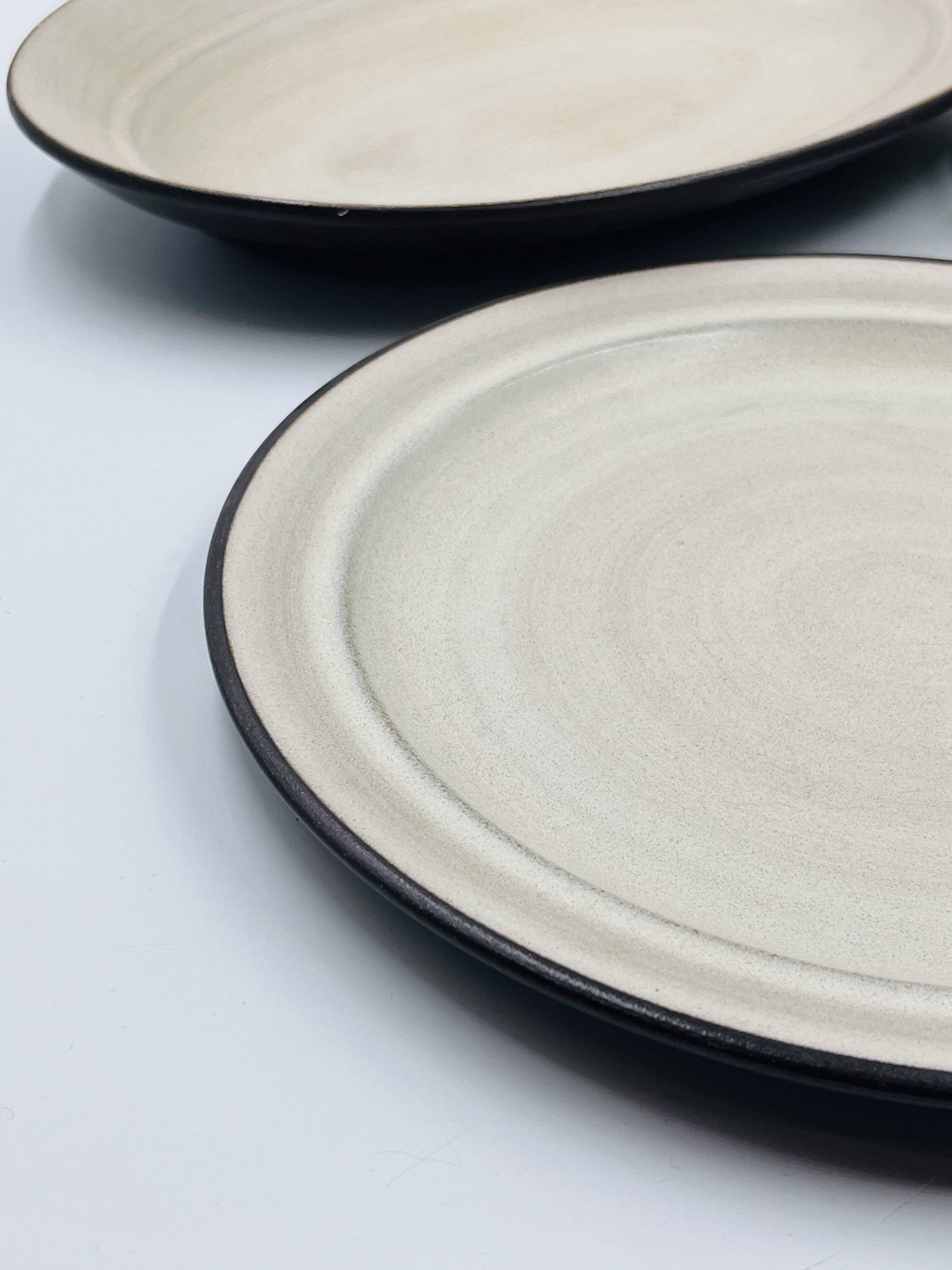 Vintage tableware service from West Germany from the 1970s.