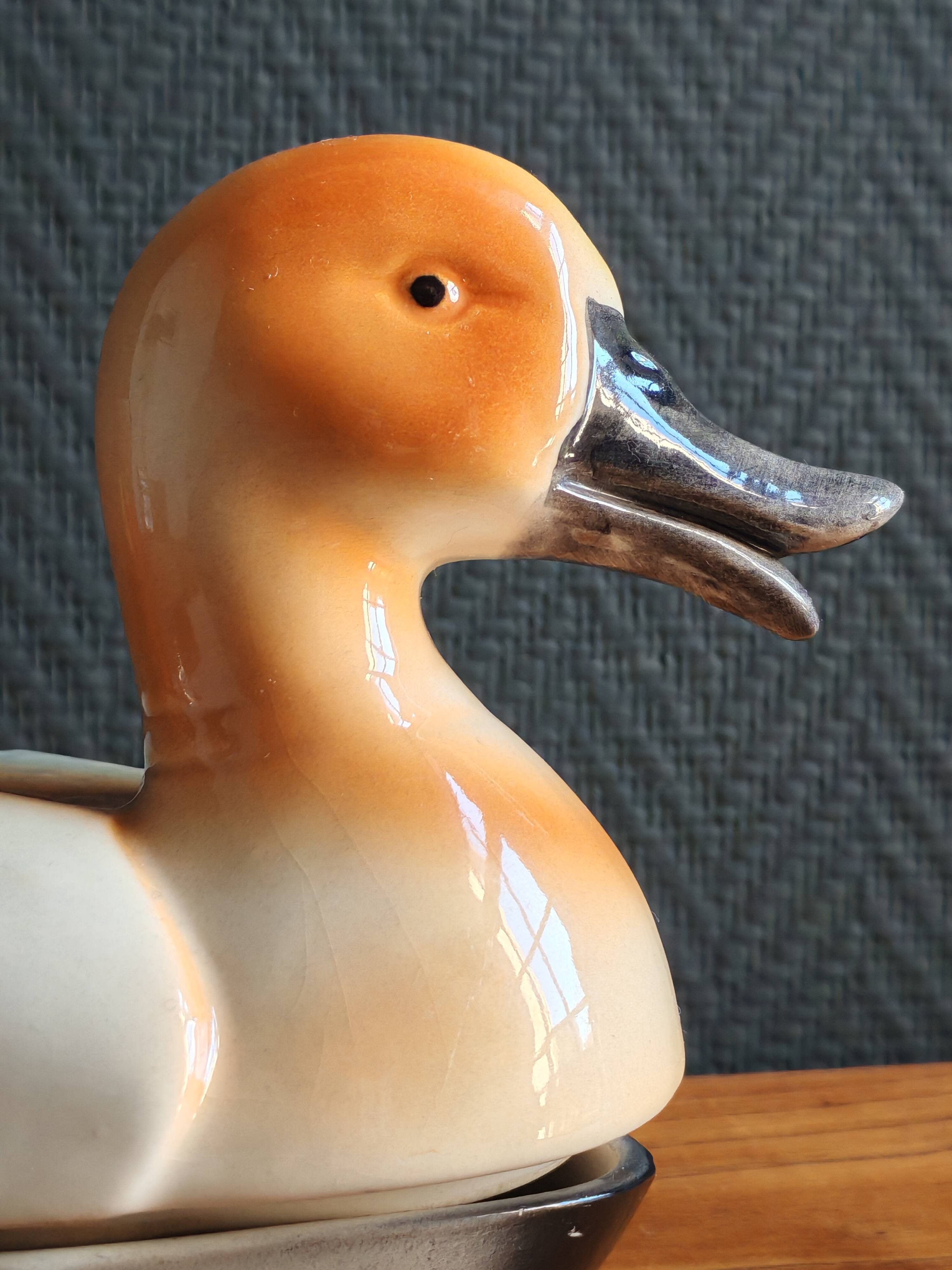 Vintage Duck Terrine in Ceramic – Artisanal Foie Gras Dish