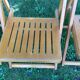 Series of 3 folding chairs