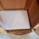 Art-deco buffet in raw oak