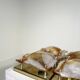 Wall sconces by Toni Zuccheri for A.V. Mazzega, set of 4.