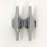 Pair of double wall lamps by Wihelm Braun Feldweg for Doria Leuchten, 1970