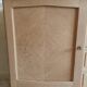 Enfilade 50/60 in solid oak and marquetry.