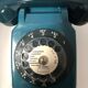 Vintage blue phone